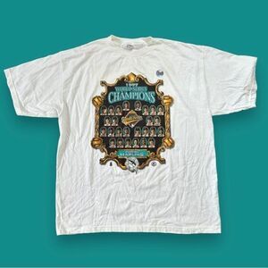 VINTAGE Starter 1997 World Series Champions Florida Marlins Baseball MLB